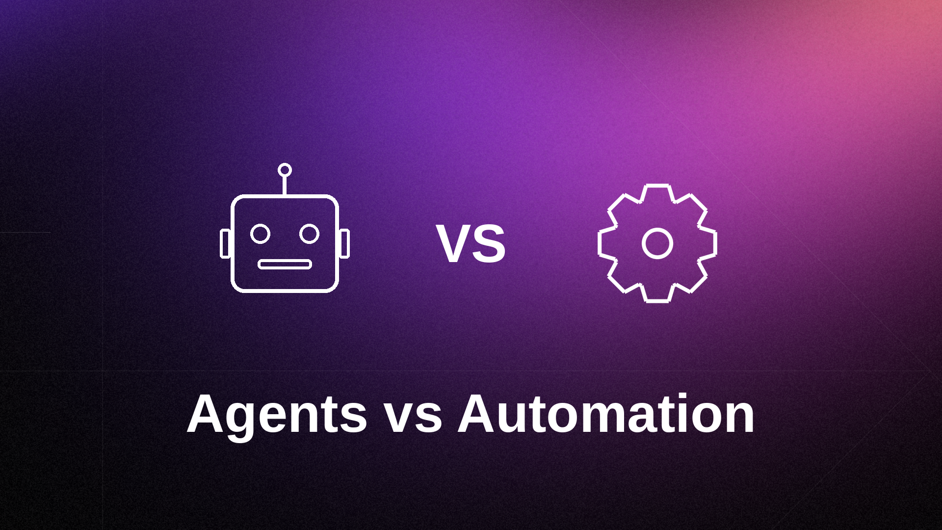 AI Agents vs Automation: Which One Should You Use?