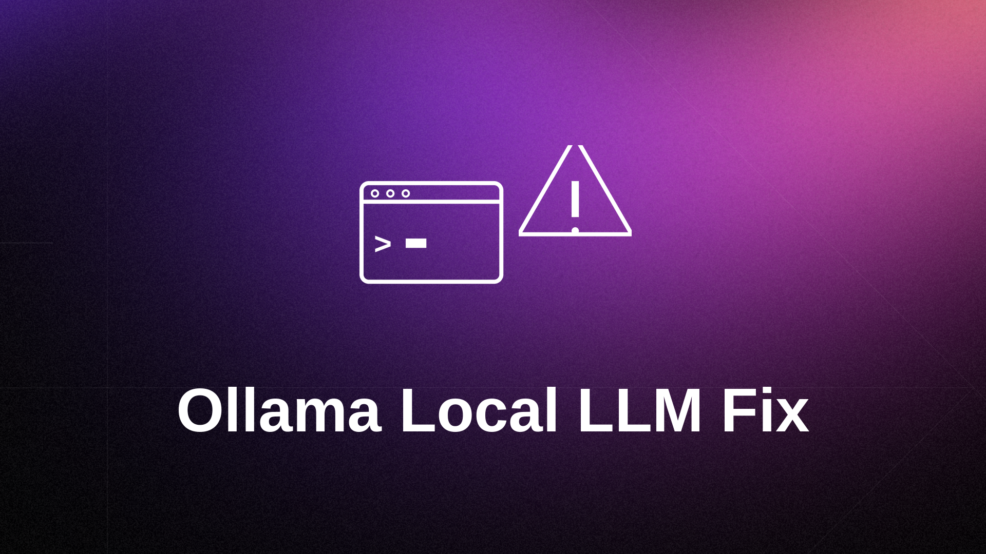 Fix Ollama Local LLM No Output or Broken Tools in OpenClaw