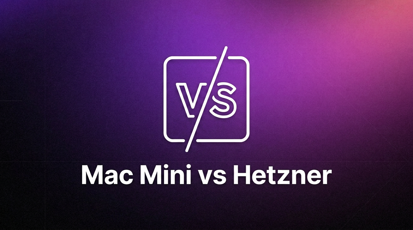 Mac Mini vs Hetzner: Which Is Better for Hosting OpenClaw?
