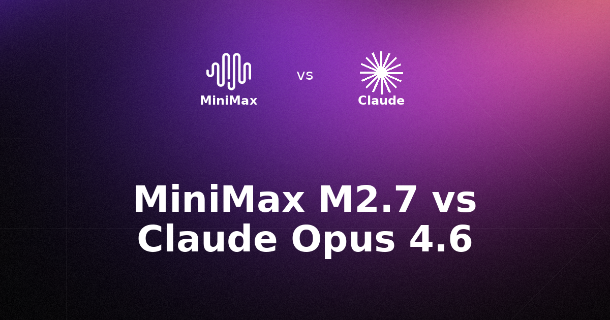 MiniMax M2.7 vs Claude Opus 4.6