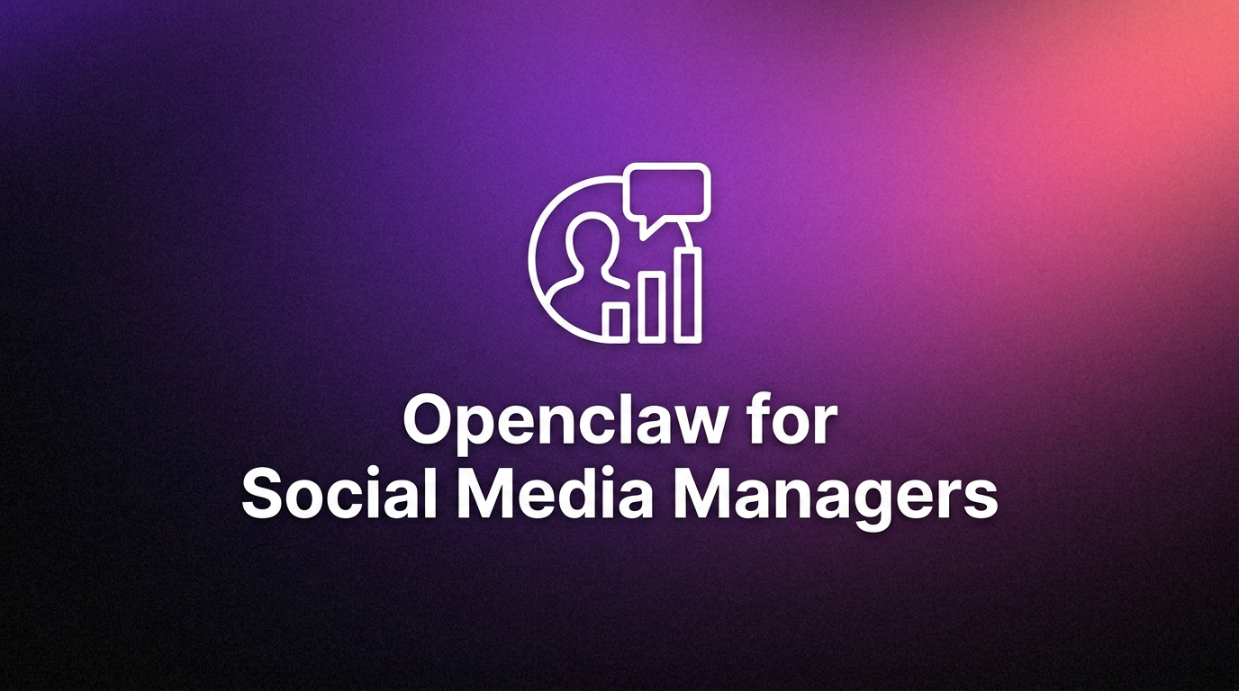 How to Automate Social Media With OpenClaw AI Agent