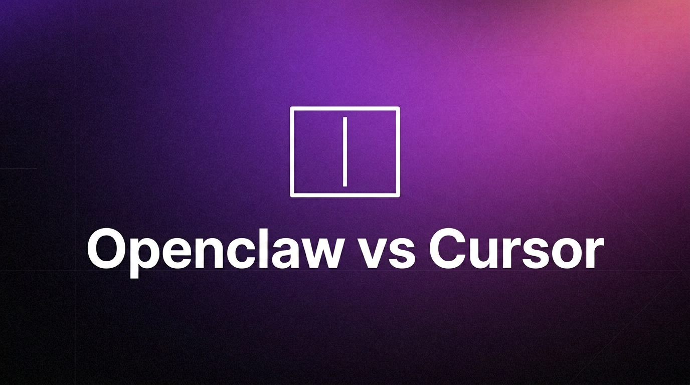 OpenClaw vs Cursor: Which AI Coding Tool Does More?