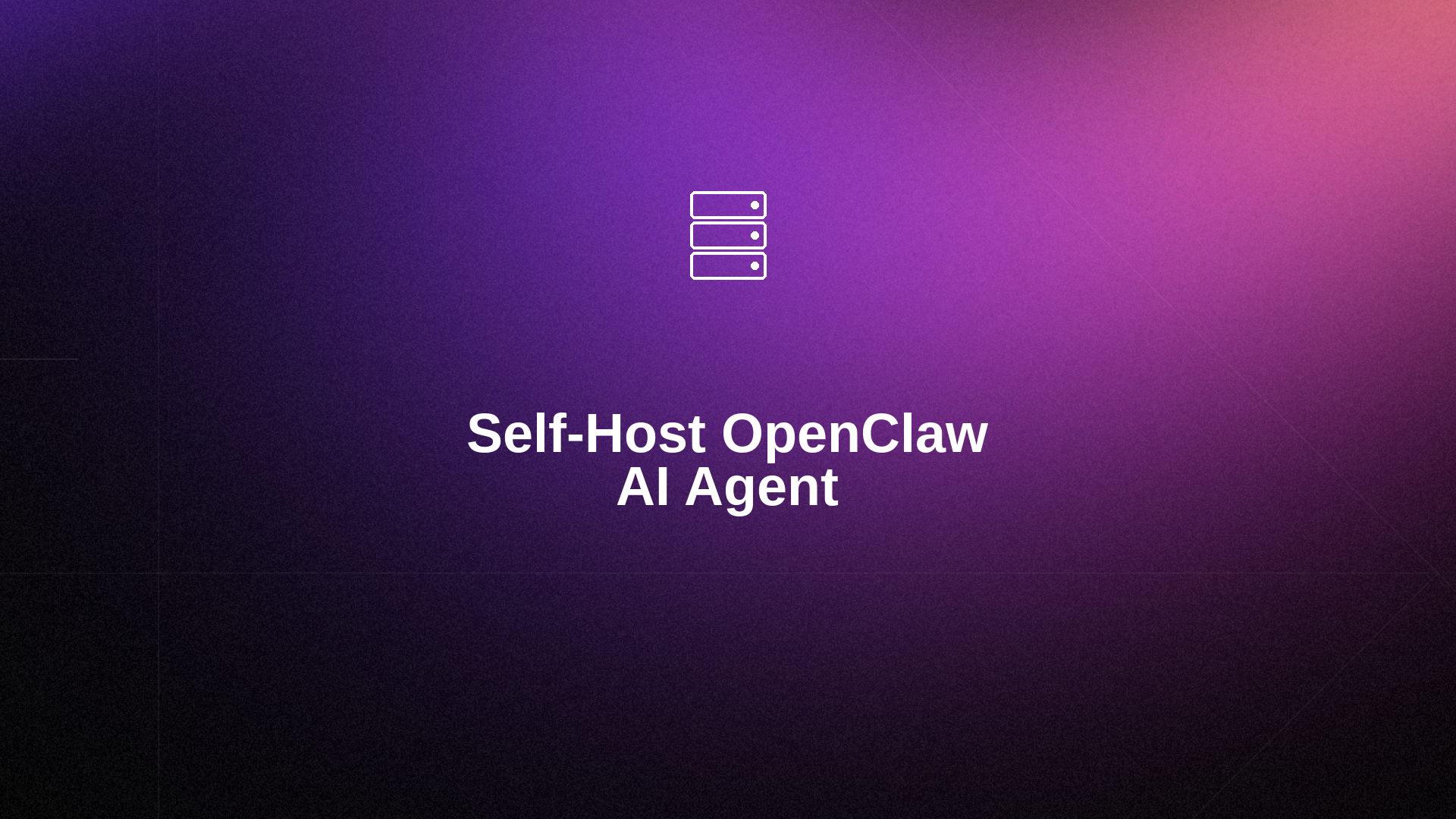 How to Self-Host OpenClaw AI Agent on a VPS