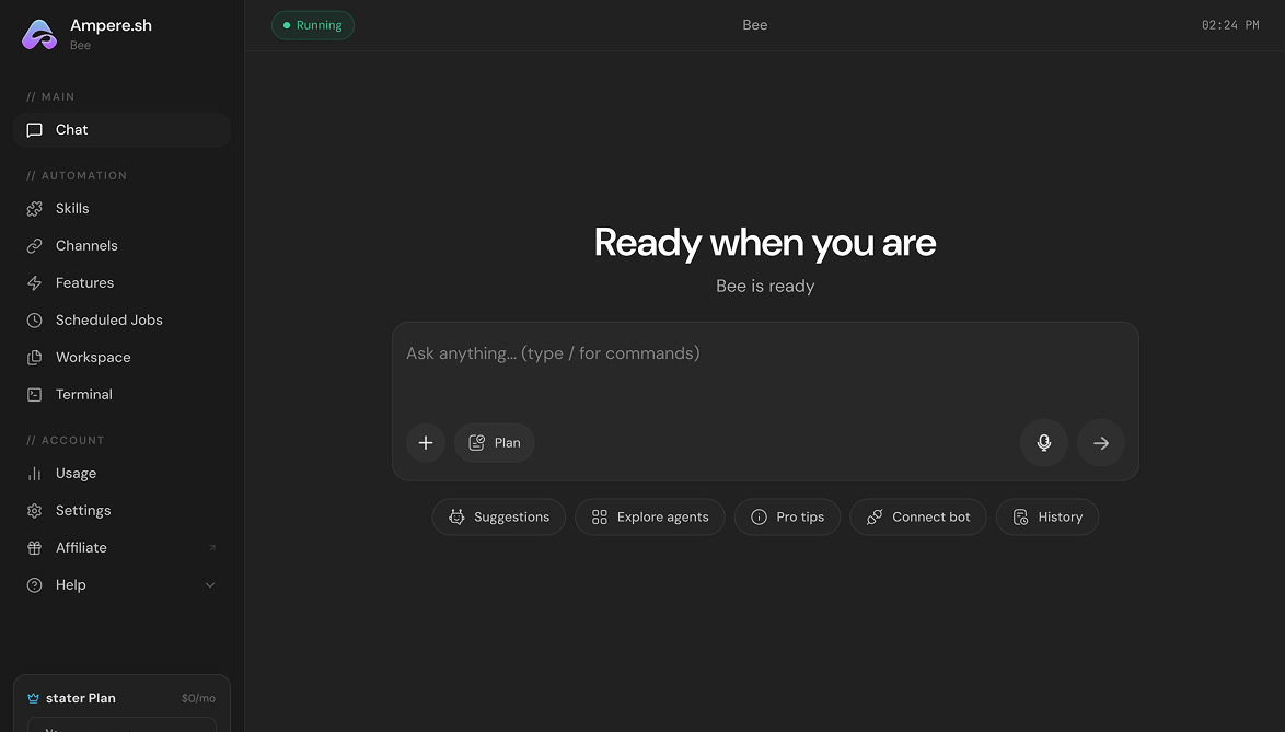 Ampere Dashboard